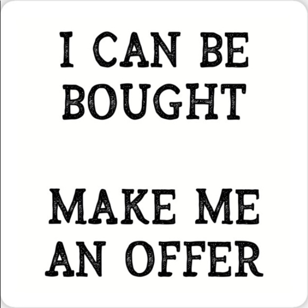 Please make me an offer